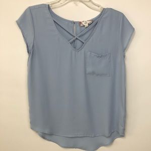 Blue blouse